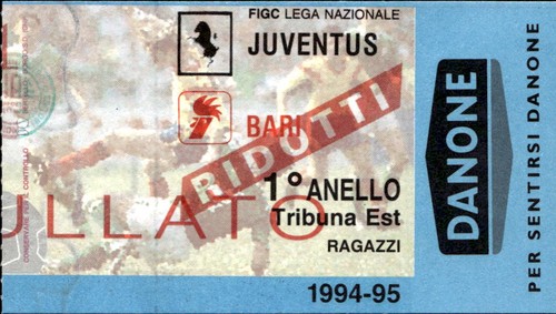 Biglietto stadio juventus bari - biglietto,