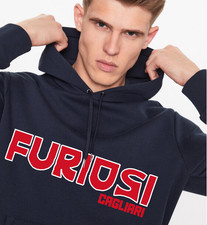 Felpa cappuccio Cagliari