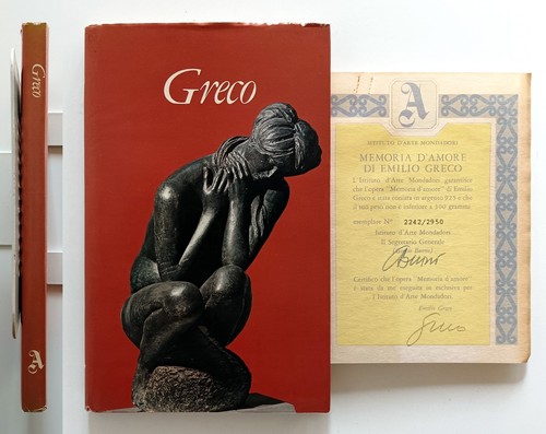 Emilio greco con autografo - emilio,