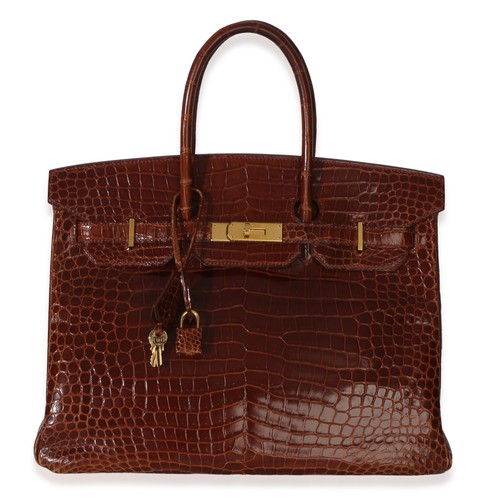 Hermès miel shiny porosus - hermès,