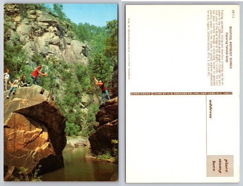 Cartolina tallulah gorge - tallulah,