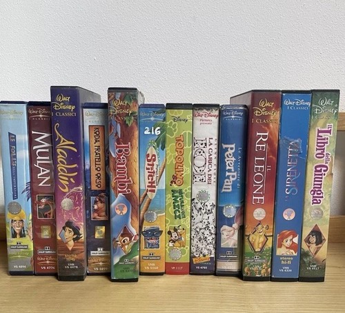 Lotto vhs disney - lotto,
