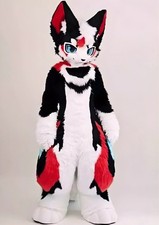 Costume mascotte cane husky