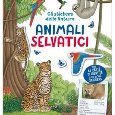 LIBRO ANIMALI SELVATICI - GLI