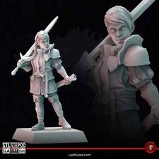 1 miniatura Cassandra, Seeker of The Arcane Synod 28mm DA DIPINGERE -NO BASI