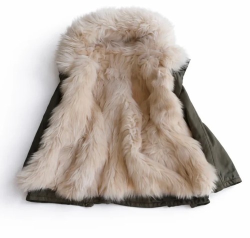 Giacca parka pelliccia