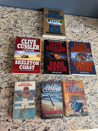 Clive cussler lot - 7, book