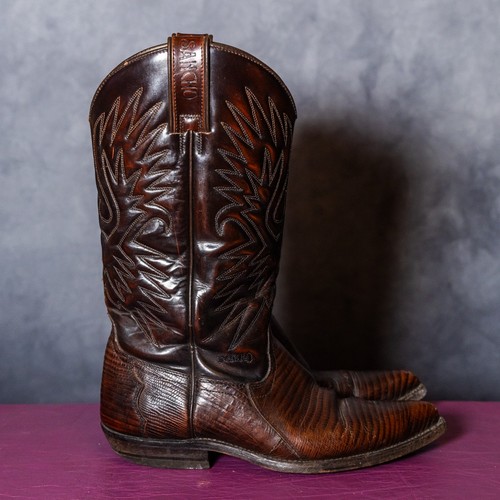 Sancho genuine leather cowboy - leather,