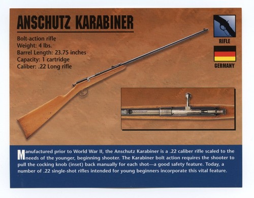 Anschutz moschettone fucile - moschettone,