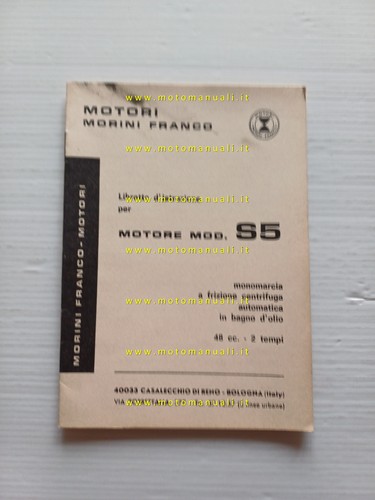 Franco morini motore s5 - morini,