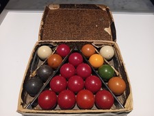 Antiche Palline da Biliardo e