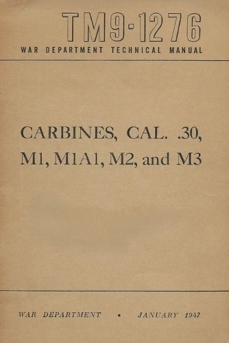 Army carbine rifles - us, m1