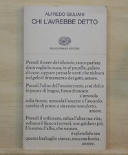 ALFREDO GIULIANI : CHI