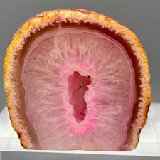 Agata rosa del Brasile geode