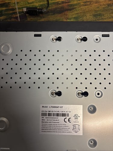 Lts dvr ltd8504t 3mp - 3mp, hd-tvi