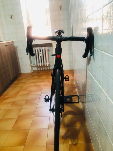 Bici carbonio rosa merak - carbonio,