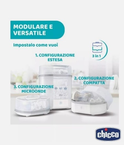 Sterilizzatore vapore chicco - vapore,