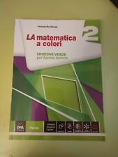 La Matematica A Colori. Edizione Verde. libri scolastici usati superiori