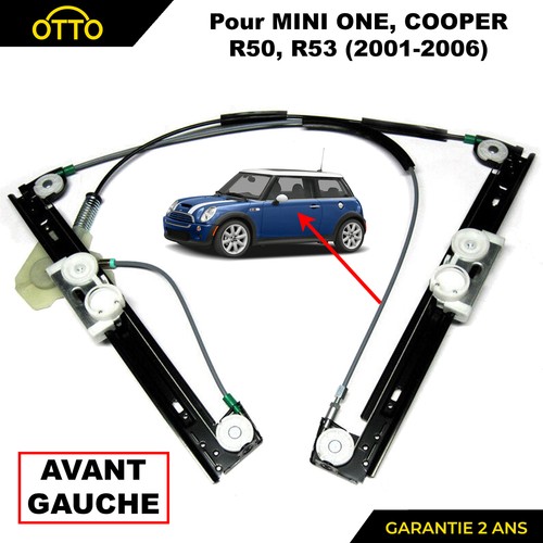 Leve vitre avant gauche - vitre,