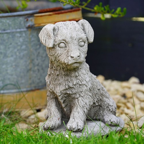Statua pietra jack russell - statua,