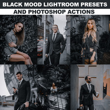 Preset Lightroom Black Mood e