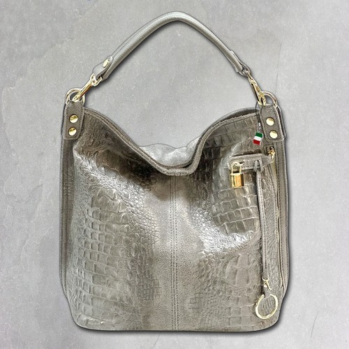 Borsa shopper grigia florence - borsa,