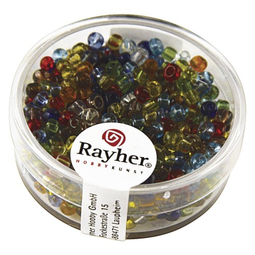 Rayher perline vetro mm - vetro,