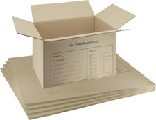 -5 Scatoloni Da Trasloco - 80X60X50 Cm - Scatola Di Cartone - Imballaggi per Spe