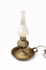 Lume petrolio antico ottone - petrolio,