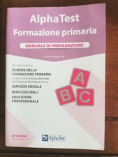 Alpha Test Formazione primaria, Servizi Sociale, Educatore Professionale