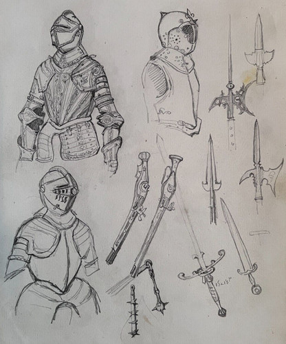 Antico disegno originale