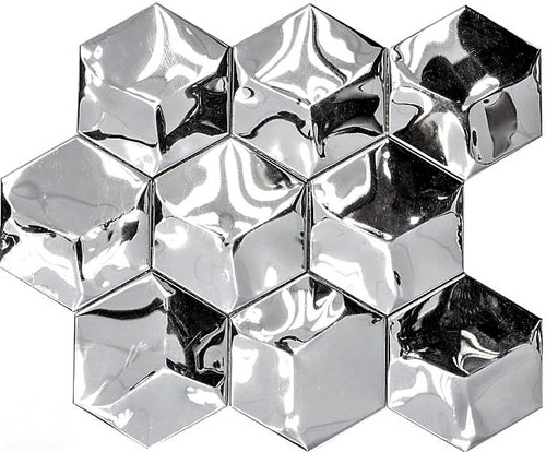 Acciaio argento brillante - acciaio,