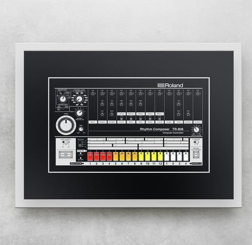 Roland 808 drum - drum, machine