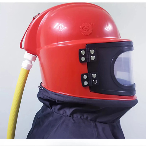 Safty helmet for sandblast - helmet,