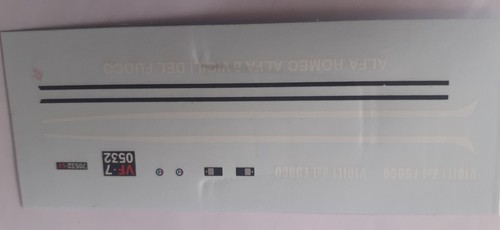 Decals decalcomanie alfa - decalcomanie,