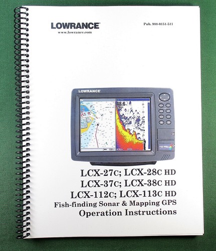 Lowrance lcx 27c - lowrance, lcx-27c