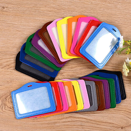 Porta badge pelle - porta, per