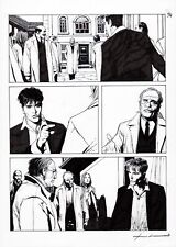 CORRADO ROI - Tavola originale Dylan Dog n.429 "La bestia della brughiera" p.38