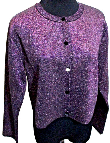 Maglione cardigan zara viola - maglione,