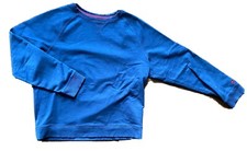 Felpa girocollo blu - felpa,