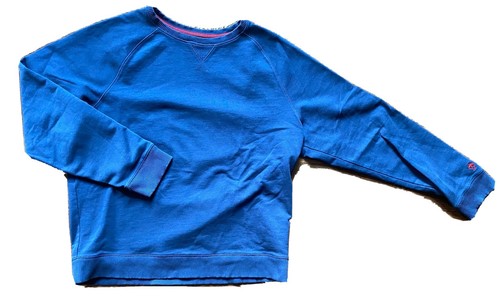 Felpa girocollo blu brooks - felpa,