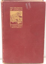 The Childhood of Animals by Mitchell c1912 w/ 12 Color Plates of Animals w/36 BW