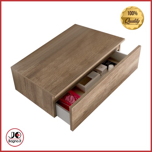 Cassettone bagno top sospeso