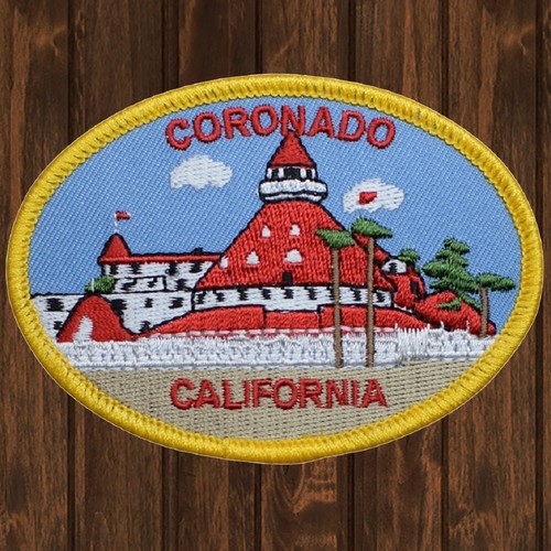 Coronado embroidered patch - coronado,