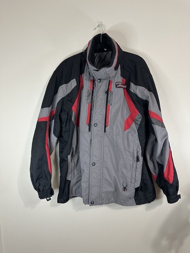 Spyder men large grey - spyder, black