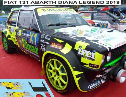 Fiat 131 abarth - 1/43,