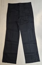 6025/320 ADIDAS PANTALONI PANTS UOMO MAN 100% COTONE COTTON NERO BLACK 612460