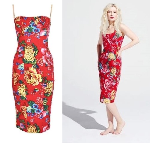 Dolce gabbana abito - abito, rosso