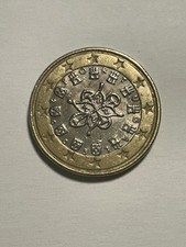Moneta 1 Euro Rara Portogallo 2005 