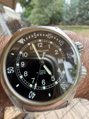 Hamilton khaki navy automatico - khaki,